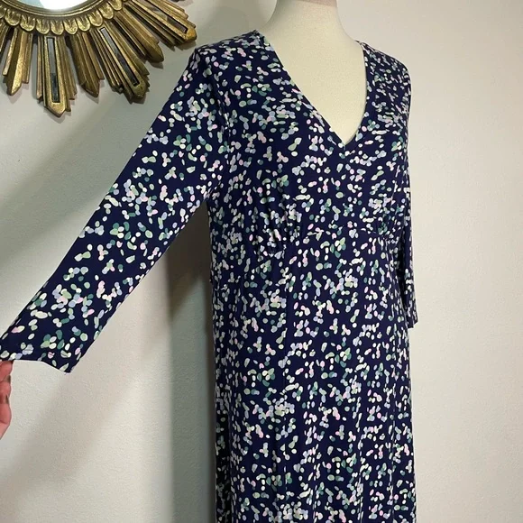 Woolovers Marlow Spot Printed Maxi Dress - Picture 3 of 13